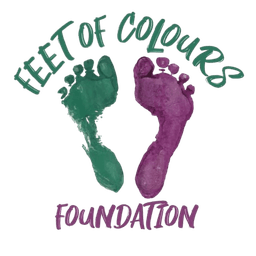 Feet of Colours Foundation Logo